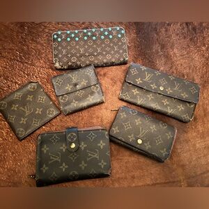 LOUIS VUITTON used-AS IS pre-loved collection/ wallet’s & billfolds